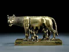 Detailabbildung: Romulus, Remus und die kapitolinische Wölfin