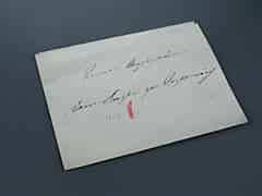 Detail images: Briefumschlag der Kaiserin Sissi