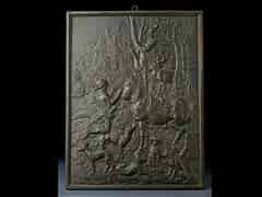 Detailabbildung: Bronzeplakette nach Dürer