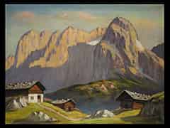 Detail images: Pfund Tyrol Münchner Maler des 20. Jahrhunderts