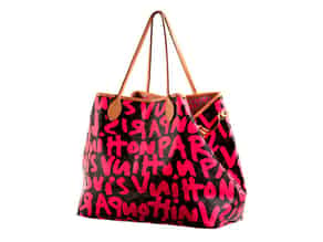Detail images:   Louis Vuitton „Graffiti Neverfull“ by Marc Jacobs & Stephen Sprouse