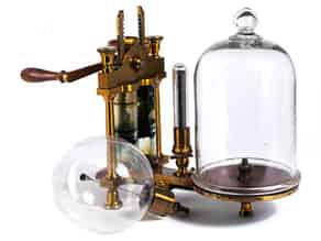 Detail images:  Seltene Vakuumpumpe mit zugehöriger Ampulle