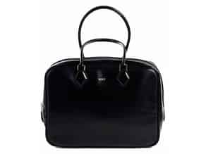 Detailabbildung:   Hermès Plume Tote Bag 32 cm „Black“