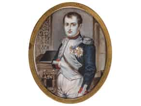 Detail images:  Miniaturbildnis Napoleons