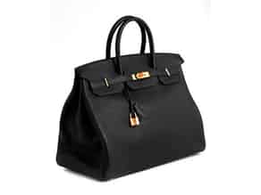Detail images:   Hermès Birkin Bag 40 cm „Noir“