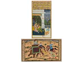 Detail images:   Paar indische Miniaturen
