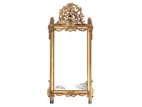 Detailabbildung:  Außergewöhnlicher und prachtvoller Louis XVI-Spiegel