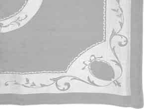 Detail images:   Großes Tafeltuch mit schlichtem Oval