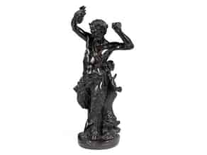 Detail images:   Bronzefigur eines tanzenden Fauns