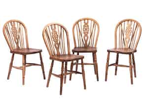 Detail images:   Satz von vier Stühlen