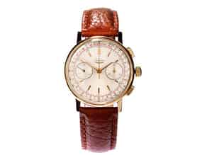 Detail images:   LONGINES Chronograph in Rotgold