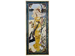 Detail images:  Dekoratives Wandpaneel mit Allegorie des Sommers nach Alfons Mucha