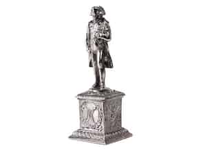 Detail images:  Napoleonstatuette in Silber