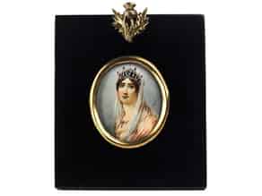 Detailabbildung:  Miniatur der Kaiserin Josephine