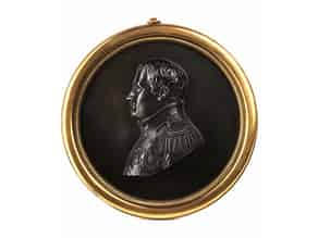 Detail images:  Relieftondo mit Napoleonbüste