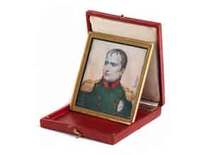 Detail images:  Miniaturdarstellung Napoleons