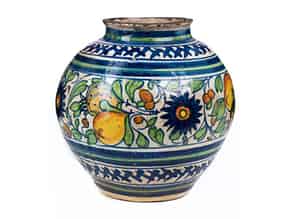 Detail images:  Majolika-Vase