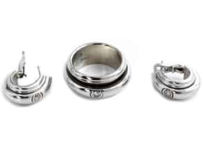 Detail images:  Piaget-Set aus Ring und Ohrringen