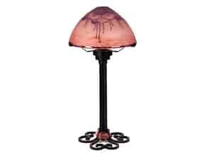 Detailabbildung:  Elegante, roséfarbene Tischlampe von Charder