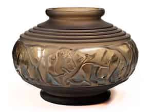 Detail images:  Große Art déco-Vase von Pierre D’Avesn