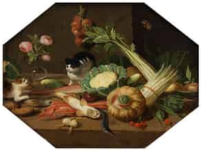 Detail images:  Jan van Kessel d. J., 1654 - 1708
