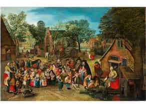 Detail images:  † Pieter Brueghel d. J., 1564 Brüssel - 1637 Antwerpen