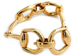 Detailabbildung:  Goldarmband von Gucci