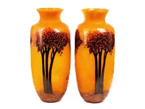 Detail images:   Paar Legras-Vasen