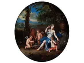 Detail images:  Französischer Maler um 1700
