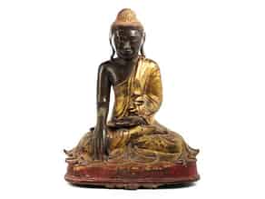 Detailabbildung:   Buddha als Sieger über Mara