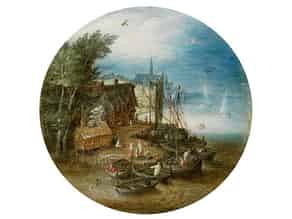 Detail images:  Jan Brueghel d. J., 1601 Antwerpen - 1678 ebenda