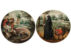 Detail images:  Pieter Brueghel d. J., um 1564 Brüssel - 1637 Antwerpen