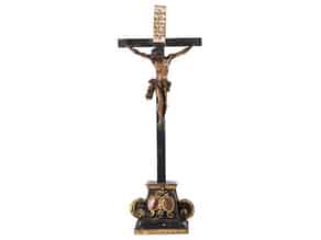 Detail images:  Holzkreuz mit Corpus Christi