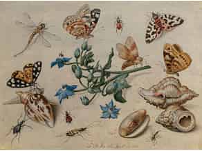Detail images:  Jan van Kessel d. Ä., um 1626 Antwerpen - 1679 ebenda