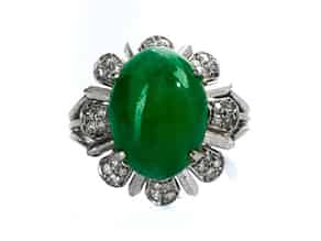 Detail images:   Jade-Diamantring