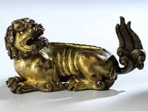 Detail images:   Kleiner Bronze-Löwe