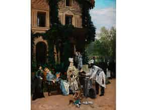 Detail images:  Louis-Robert Carrier-Belleuse, 1848 Paris - 1913