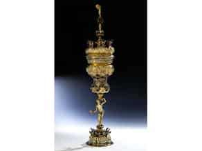 Detailabbildung:  Außergewöhnlich großer Pokal in Renaissance-Stil