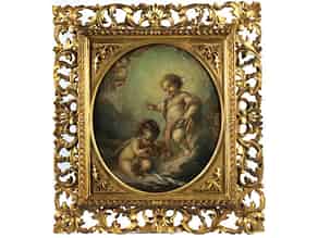 Detail images:  Französischer Maler des 18. Jahrhunderts in der Stilnachfolge von Bouchet