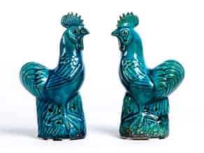 Detail images:  Paar chinesische Porzellanfiguren