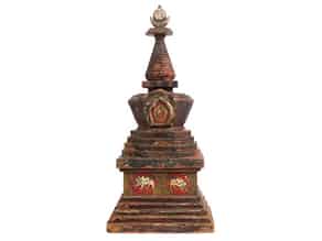 Detail images:  † Hölzerne Stupa