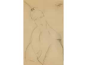 Detailabbildung:  Amedeo Modigliani, 1884 Livorno – 1920 Paris