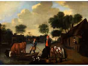 Detail images:  Holländischer Maler des 17./ 18. Jahrhunderts