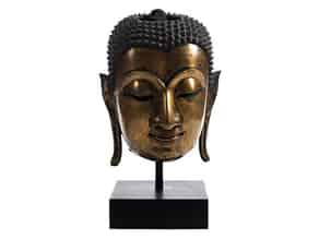 Detailabbildung:  Monumentaler Buddha-Kopf
