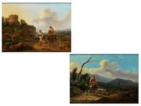 Detail images:  J. de Bruyn, Maler des 18. Jahrhunderts