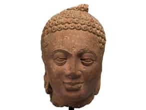 Detail images:  † Buddhakopf in Stein