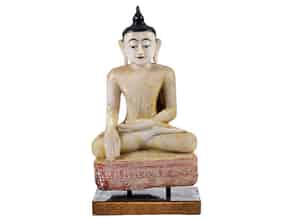 Detailabbildung:  Buddha in Marmor