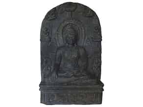 Detailabbildung:  Buddha-Stele