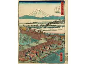 Detail images:  Utagawa Hiroshige II, 1826 - 1869