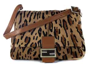 Detail images:  Fendi „Mama-Bag“ Leoparden-Print